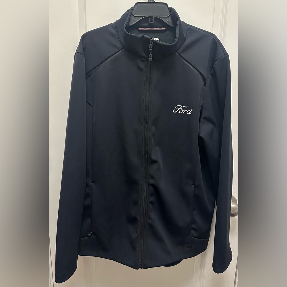 Men’s OGIO Ford Company Employee Full Zip Black Soft Shell Jacket- Size 2XL